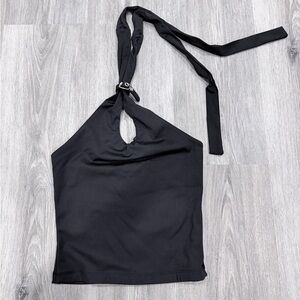 Edikted Black Halter Top
